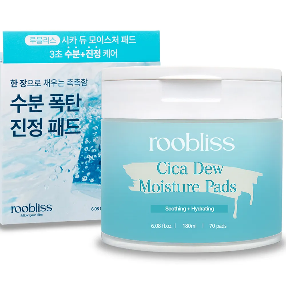 ROOBLISS CICA DEW MOISTURE PADS 180ML